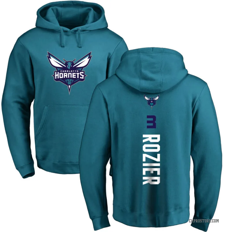 Terry Rozier Men's Teal Charlotte Hornets Branded Backer Pullover Hoodie