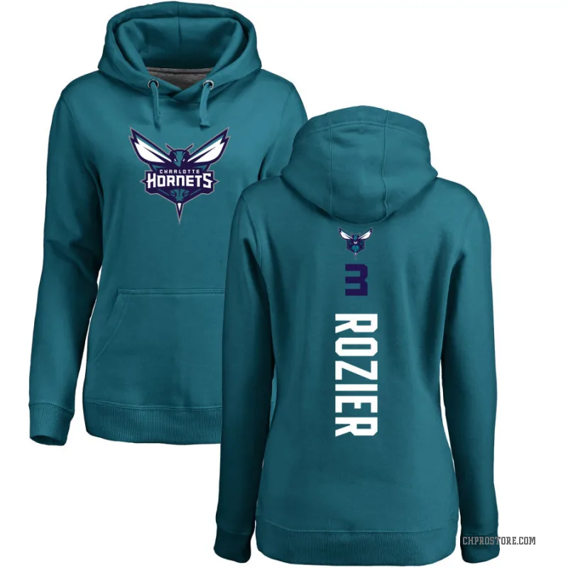 Terry Rozier Women's Teal Charlotte Hornets Branded Backer Pullover Hoodie