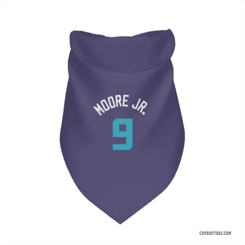 Wendell Moore Jr. Purple Charlotte Hornets Cat & Dog Pet Bandana
