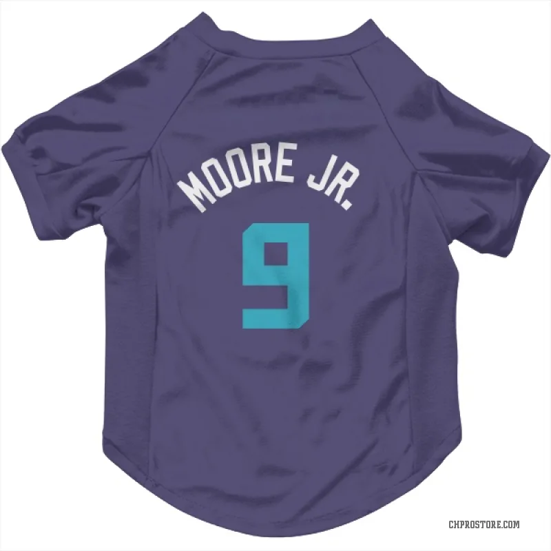 Wendell Moore Jr. Purple Charlotte Hornets Cat & Dog Pet Jersey