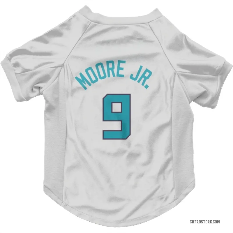 Wendell Moore Jr. White Charlotte Hornets Cat & Dog Pet Jersey